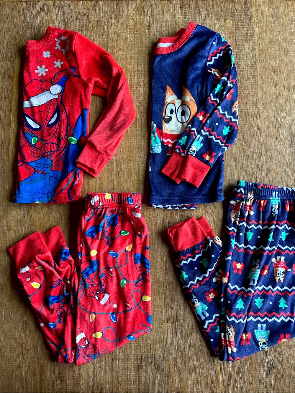 Size 6 Character Holiday Pajama Sets